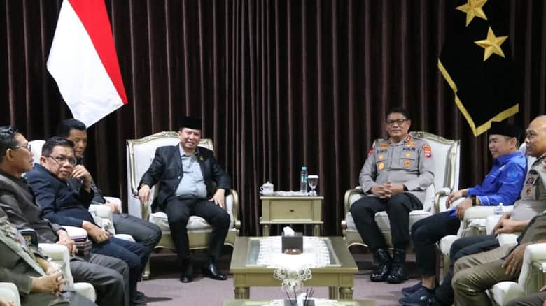Bahas Stabilitas Daerah, DPRD Kaltara Temui Kapolda di Mapolda